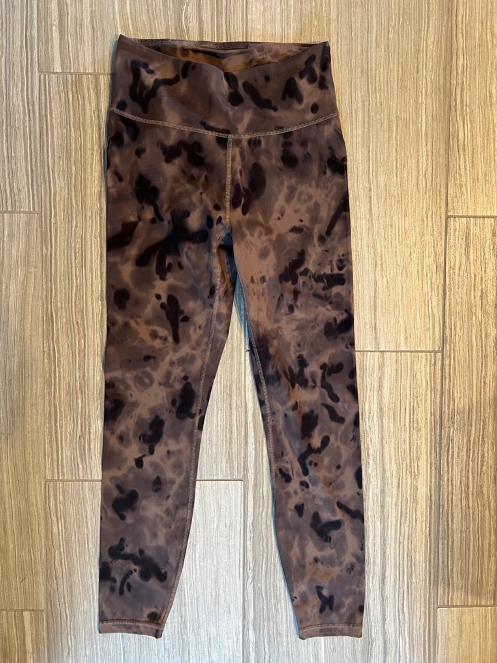 Joylab black brown Tie-Dye Leggings / Yoga Pants / Small - Picture 2 of 5